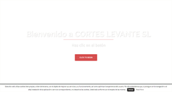 Desktop Screenshot of corteslevante.com
